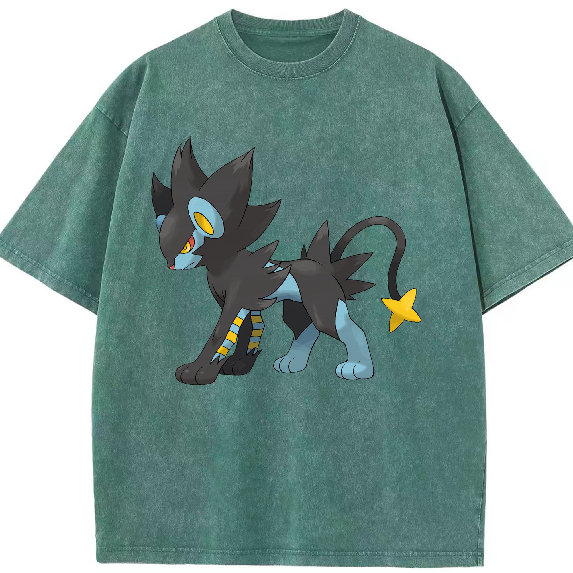 （画像用） ポケットモンスター Pokémon 綿100% ヴィンテージ風 半袖Tシャツ（フロントプリント）